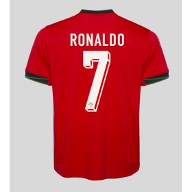 Portugal Cristiano Ronaldo #7 Hemmakläder EM 2024 Kortärmad